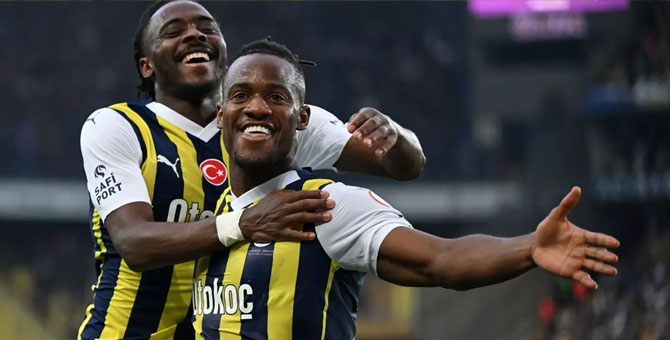 Fenerbahçe Beşiktaş'ı Batshuayi ve İrfan Can'la devirdi