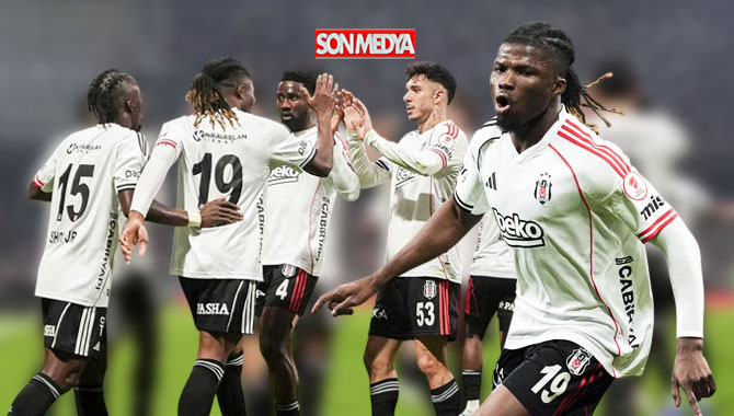 Kupada Beşiktaş 'farkı': Alanyaspor karşısında 3 gollü galibiyet
