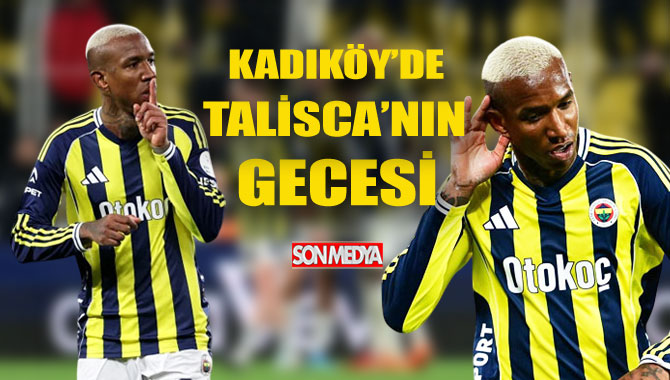 Talisca'dan 'hat-trick': Fenerbahçe'ye altın değerinde 3 puan!