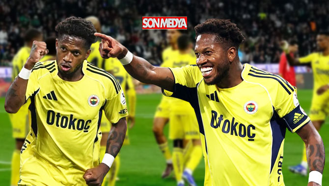 Fenerbahçe Konya'da 3 puanı 3 golle aldı