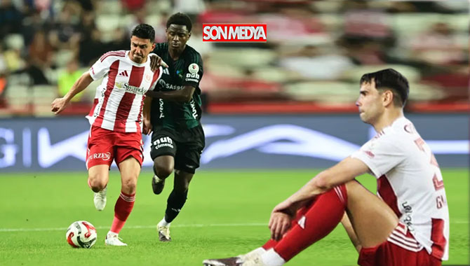 Antalyaspor'dan Süper Lig'e buruk veda