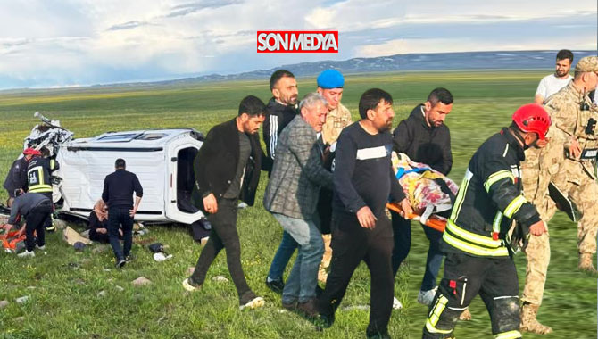 Erzurum'da takla atan araçta can pazarı: 1'i bebek 3 kişi yaşamını yitirdi