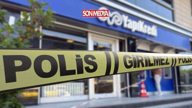 Esenyurt'ta motosikletli saldırgan dehşeti: Banka şubesine ateş açtı