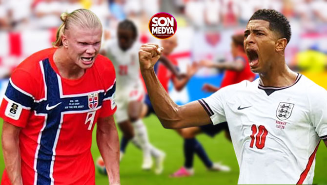 Bellingham İngiltere'yi yarı finale taşıdı, Norveç turnuvaya veda etti