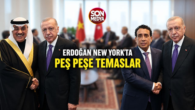 Erdoğan'dan New York'ta yoğun diplomasi trafiği: Peş peşe temaslar