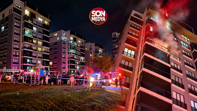 Bursa'da korkutan yangın: Binada mahsur kalan 19 kişi kurtarıldı