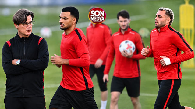 A Milliler'in Fransa maçı hazırlığı sürüyor: 5 futbolcu antrenmanda yok