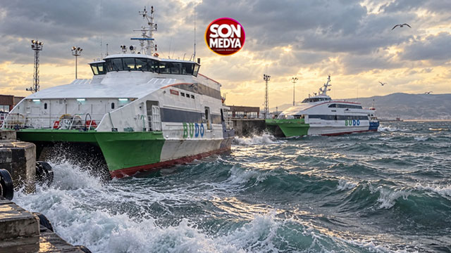 Olumsuz hava şartları deniz ulaşımını yine vurdu: Seferler iptal