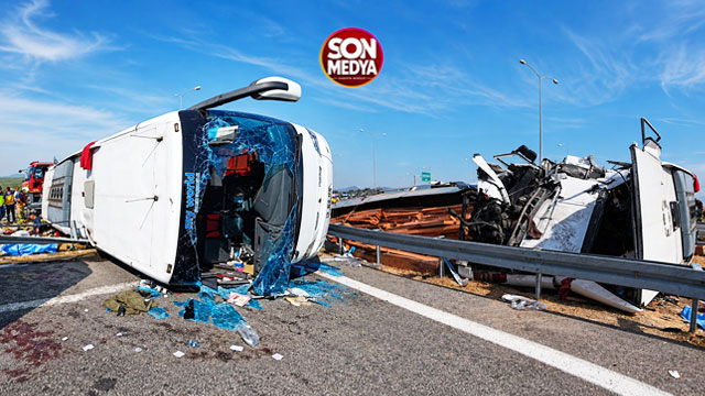 Manisa'da tur otobüsü faciası: 11 ölü, 27 yaralı... 3 kişi gözaltına alındı