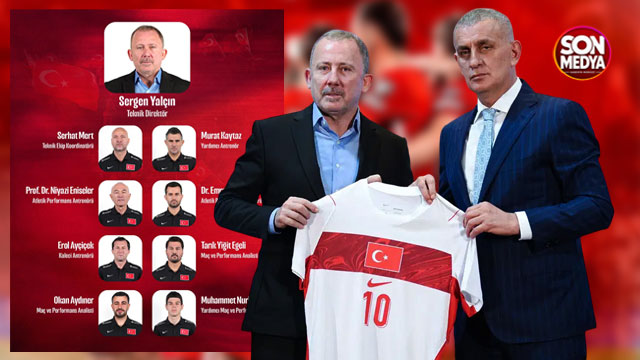 Milli Takım'da Sergen Yalçın dönemi başlıyor! İşte teknik ekibi…