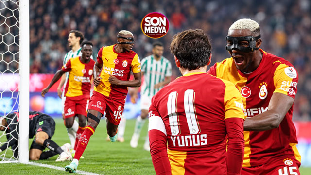 Aslan Konya'da kükredi: Konyaspor 0-4 Galatasaray
