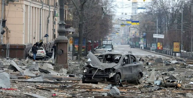 Ukrayna'da son durum: Rus ordusu Harkov'u cehenneme çevirdi