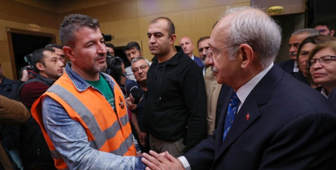 Kılıçdaroğlu'ndan kamuda çalışan taşeron işçilere kadro sözü