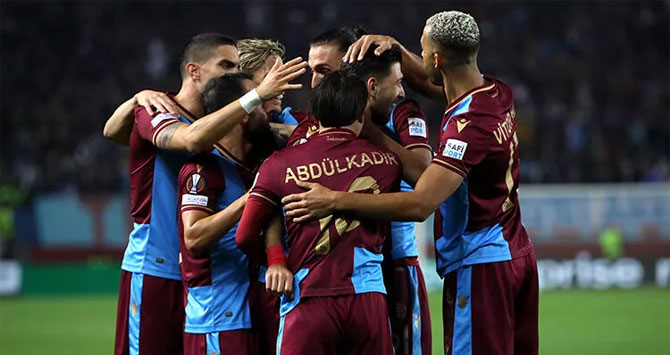 Trabzonspor'a galibiyet yetmedi, Avrupa Ligi'ne veda etti
