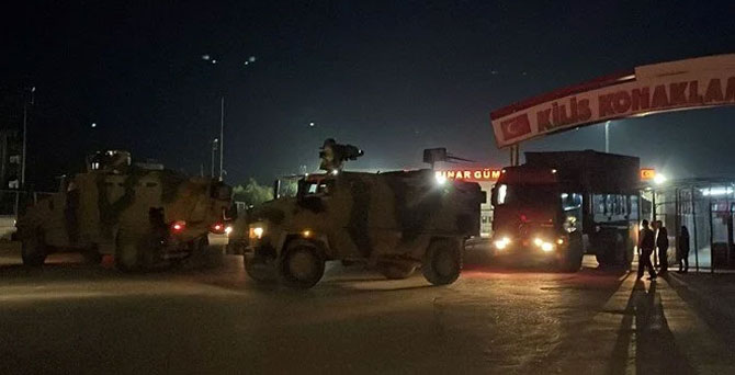 Kilis'te roketatarlı saldırı: 1 asker, 7 polis yaralandı