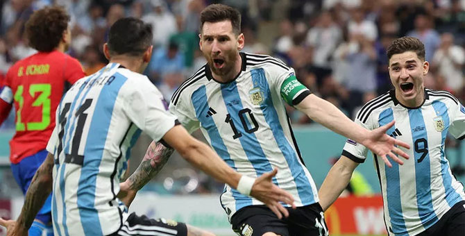 Arjantin galibiyetle tanıştı, tur umudu son maça kaldı