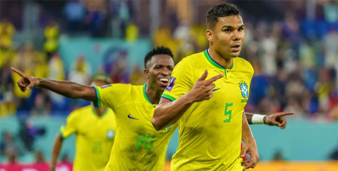 Brezilya 2'nci maçında son 16 vizesini aldı