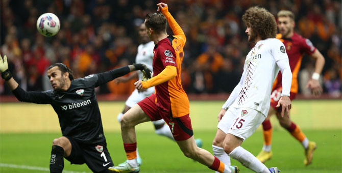 Galatasaray'dan Hatayspor karşısında gol şov: 4-0