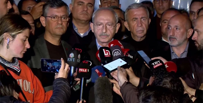 Kılıçdaroğlu Maraş'ta konuştu: 'Bu kadar insanın kanı yerde kalmamalı'