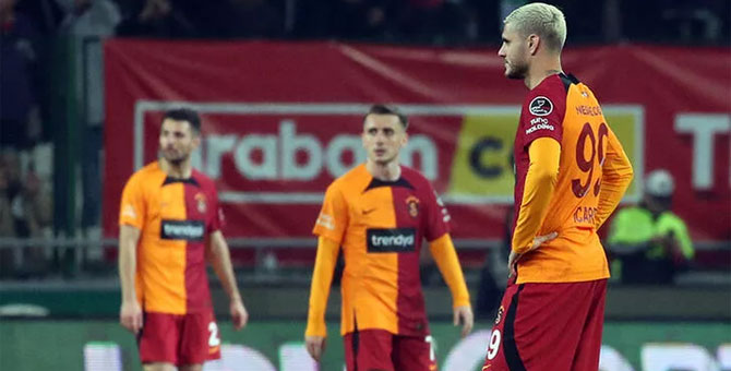 Muhteşem seri bozuldu: Galatasaray, Konya'da 3 puan bıraktı