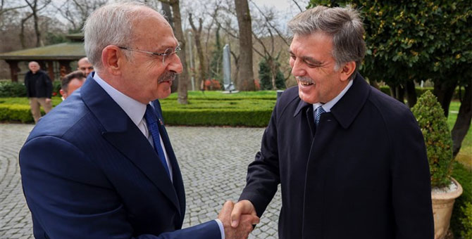 Kılıçdaroğlu, 11. Cumhurbaşkanı Abdullah Gül'ü ziyaret etti