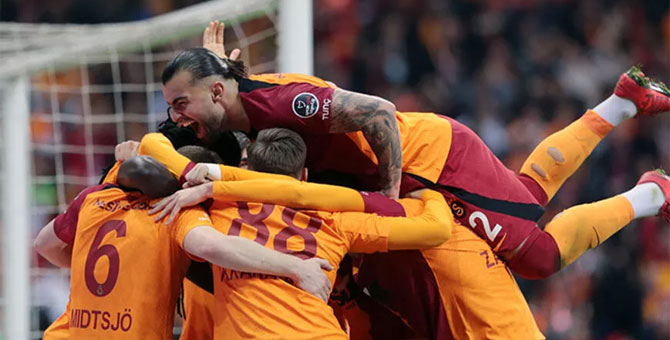 Galatasaray'dan Adana Demirspor'a son dakika golleri