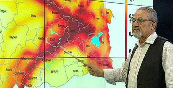 Yerbilimci Prof. Dr. Naci Görür'den Bingöl depremi uyarısı