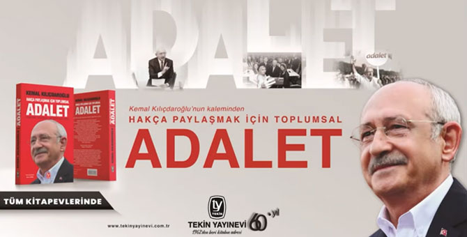 Kılıçdaroğlu'nun 'Adalet' kitabı çıktı... İşte reklam filmi