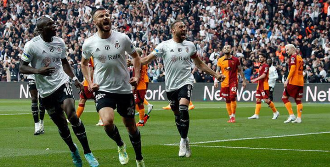 Beşiktaş Galatasaray’ı yendi, zirveyi karıştırdı