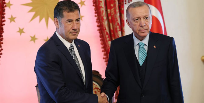 Bir görüşme de Erdoğan ile Sinan Oğan arasında gerçekleşti
