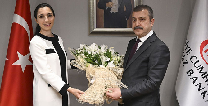 Yeni Merkez Bankası Başkanı Hafize Gaye Erkan, görevi devraldı