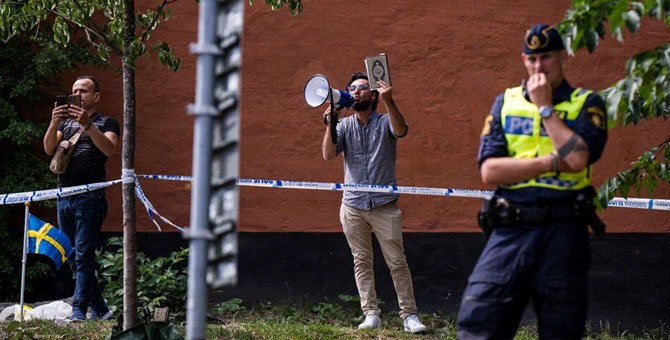 İsveç, 'Kuran yakma' eylemini kınadı: 'Görüşlerimizi yansıtmıyor'