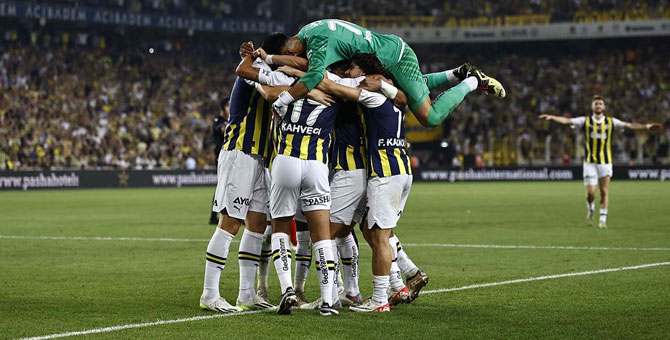 Fenerbahçe'den Twente'ye tarihi fark: 5-1