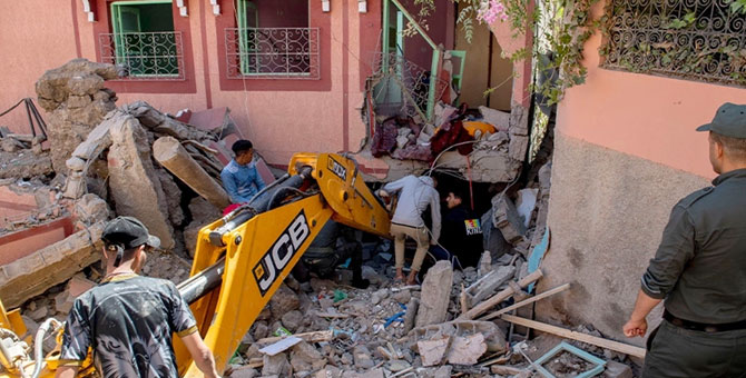 Fas'taki depremde can kaybı 2681'e yükseldi