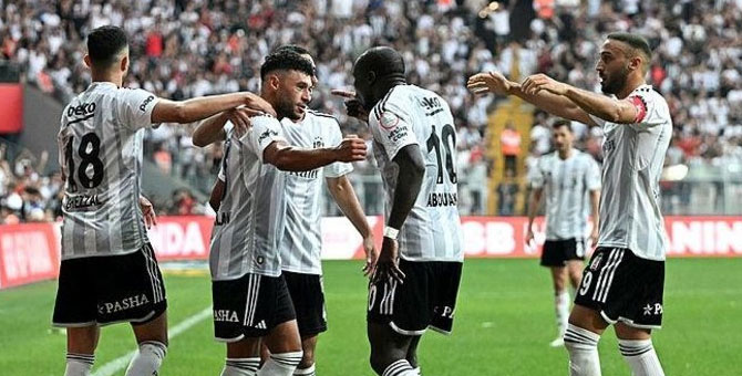 Beşiktaş'tan Kayserispor karşısında müthiş geri dönüş
