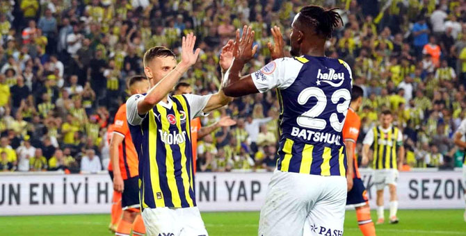 Fenerbahçe, Başakşehir'e acımadı: 4-0