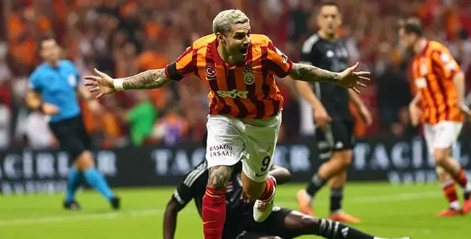 Galatasaray, Beşiktaş'ı Icardi'nin golleriyle yıktı