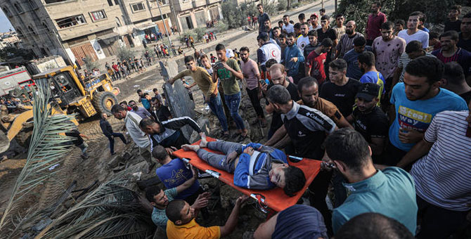Gazze'de ölü ve yaralı sayısı sürekli artıyor!.. 1400 kişi enkaz altında!