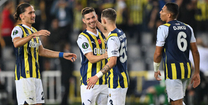 Fenerbahçe'den Avrupa'da 3'te 3: Ludogorets'i rahat geçti