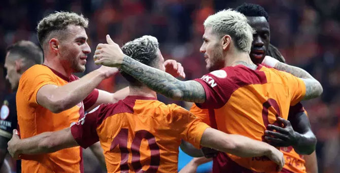 Galatasaray'dan Alanyaspor'a farklı tarife: 4-0