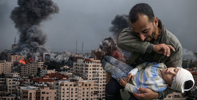 Gazze'de bugüne kadar 7 binden fazla çocuk öldürüldü