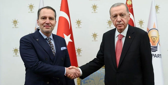 Erdoğan, Erbakan'la görüştü!.. 'İttifak' gündeme geldi mi?