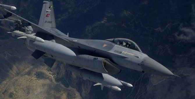 TSK'dan Irak ve Suriye'nin kuzeyine operasyon: 29 hedef vuruldu