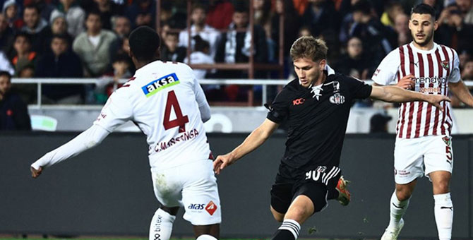 Beşiktaş, Hatayspor karşısında kötü gidişe 'dur' dedi