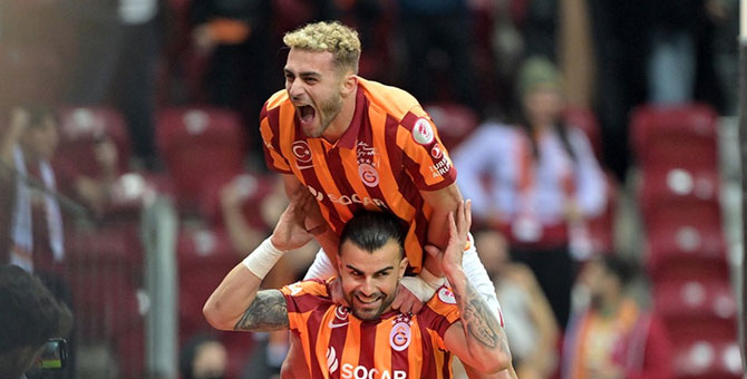 Galatasaray'dan Ümraniyespor'a bol gollü kupa tarifesi
