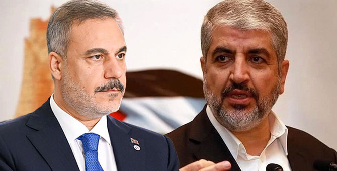 Dışişleri Bakanı Hakan Fidan ile Hamas lideri 'Gazze'yi görüştü