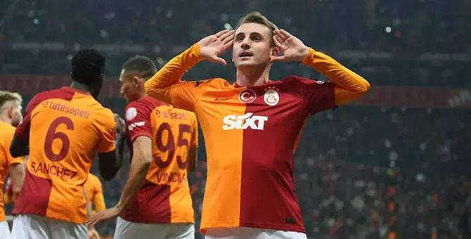 2 gol atan Kerem Aktürkoğlu'ndan Icardi'ye gönderme