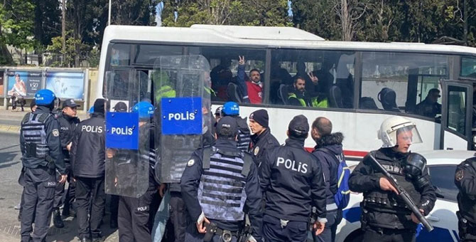 1 Mayıs'ta Taksim'e polis ablukası: 164 kişi gözaltına alındı