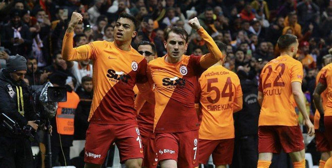 Galatasaray-Beşiktaş derbisine Kerem damga vurdu