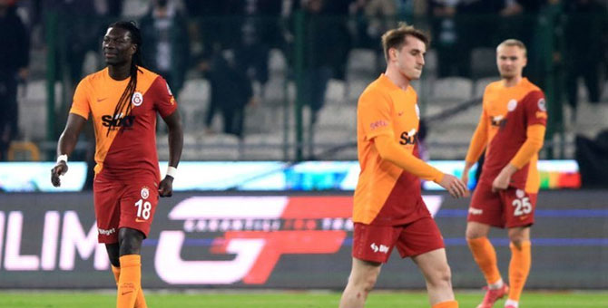 Galatasaray Konya'da perperişan: 2-0